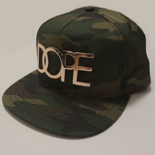 DOPE(ドープ）のゴールドプレートスナップバックキャップ（2カラー）アップしました！