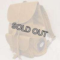 FYDELITY（フィデリティー） OLD SCHOOL ステレオバックパック（タン-Faux Leather）