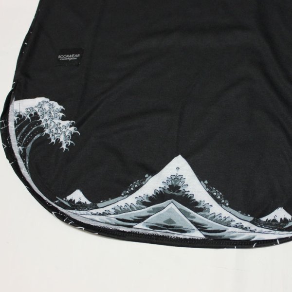 画像3: ROCAWEAR EUROLINE(ロカウェアユーロライン)TOKYO ROCATシャツ(ブラック)