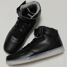 他のアングル写真1: 【LEDライトアップシューズ】HOVERKICKS(ホヴァーキックス）スニーカー（Black)