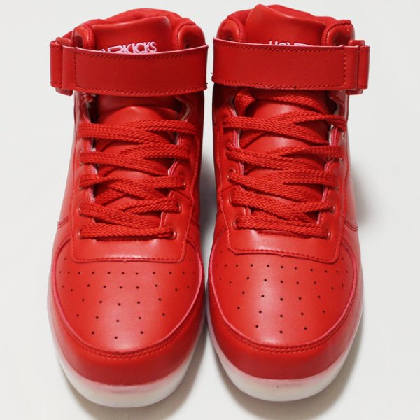 画像3: 【LEDライトアップシューズ】HOVERKICKS(ホヴァーキックス)スニーカー(Red)