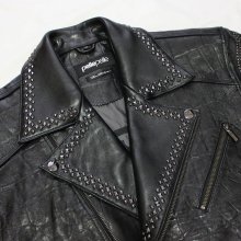 他のアングル写真1: 【セール20%OFF 送料無料】PELLE PELLE(ペレペレ）レザーライダーズジャケット(BLACK）21523