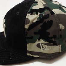 他のアングル写真2: NEWERA （ニューエラ）59FIFTY MLB　NEW YORK YANKEESニューヨークヤンキース （ブラックラメ X カモフラージュ)