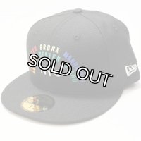 NEWERA （ニューエラ）59FIFTY NYC RAINBOW(ニューヨークシティ・レインボー） BLACK