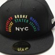 画像2: NEWERA （ニューエラ）59FIFTY NYC RAINBOW(ニューヨークシティ・レインボー） BLACK (2)