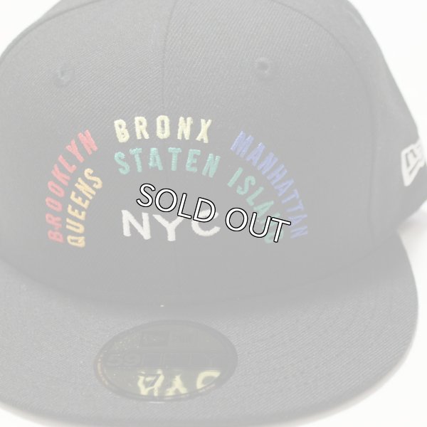 画像2: NEWERA （ニューエラ）59FIFTY NYC RAINBOW(ニューヨークシティ・レインボー） BLACK