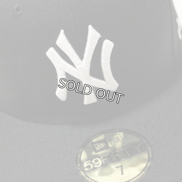 画像2: NEWERA （ニューエラ）59FIFTY NYヤンキース (ブラックXホワイト)11308564