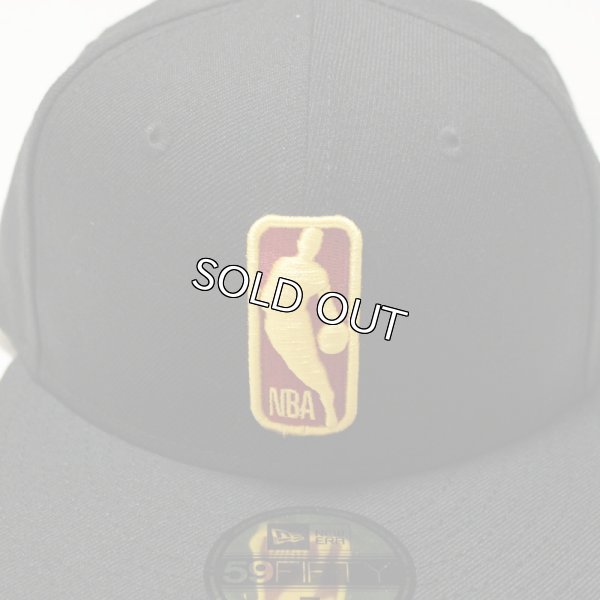 画像2: NEWERA （ニューエラ）59FIFTY NBA ロゴマン CAVS(クリーブランド・キャブス(ブラックXチームカラー)11521913