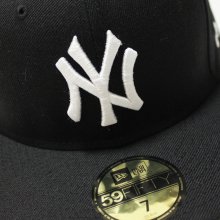 他のアングル写真1: NEWERA （ニューエラ）59FIFTY NYヤンキース (ブラックXホワイト)11308564