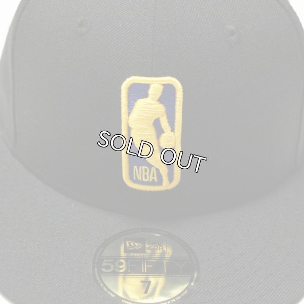 画像2: NEWERA （ニューエラ）59FIFTY NBA ロゴマン GOLDENSTATE WARRIORS(ゴールデンステート・ウォリアーズ(ブラックXチームカラー)11521913