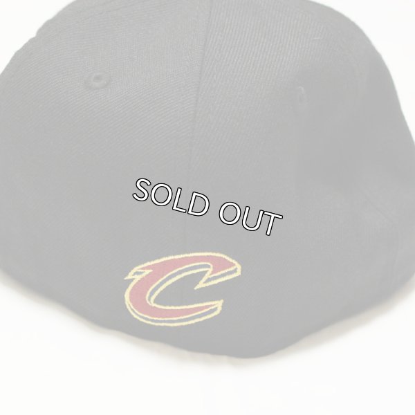 画像4: NEWERA （ニューエラ）59FIFTY NBA ロゴマン CAVS(クリーブランド・キャブス(ブラックXチームカラー)11521913