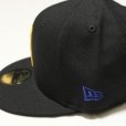 画像3: NEWERA （ニューエラ）59FIFTY NBA ロゴマン GOLDENSTATE WARRIORS(ゴールデンステート・ウォリアーズ(ブラックXチームカラー)11521913 (3)