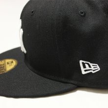 他のアングル写真2: NEWERA （ニューエラ）59FIFTY NYヤンキース (ブラックXホワイト)11308564