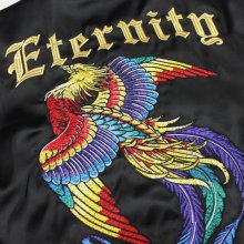 他のアングル写真3: ETERNITY BC/AD(エタニティー)サテンバーシティージャケット (BLACK)