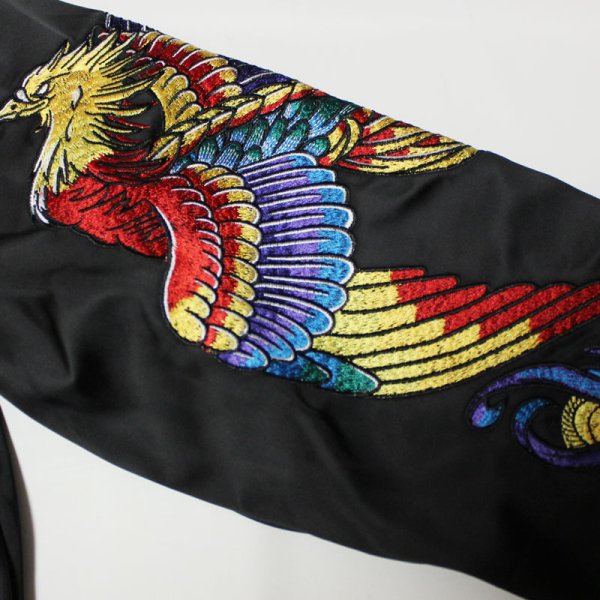 画像5: ETERNITY BC/AD(エタニティー)サテンバーシティージャケット (BLACK)