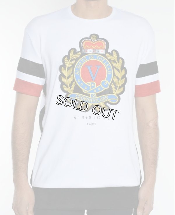画像7: VIE RICHE(ヴィリッシュ)CHEST CREST Tシャツ(OFFWHITE)
