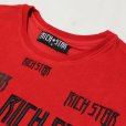 画像3: RICH STAR（リッチスター)LOGO REPEAT Tシャツ (R1230273)RED