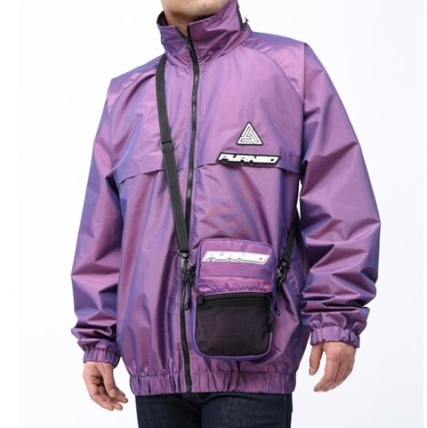 画像3: BLACK PYRAMID（ブラックピラミッド）Small Tech Shoulder Bag (Y7161913) PURPLE