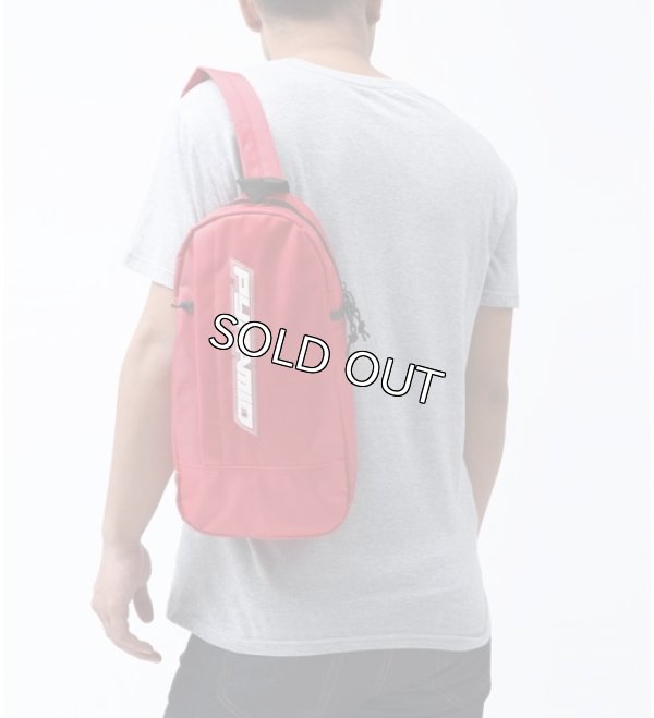 画像3: BLACK PYRAMID（ブラックピラミッド）Tear Drop Cross Body Bag (Y7161915) RED