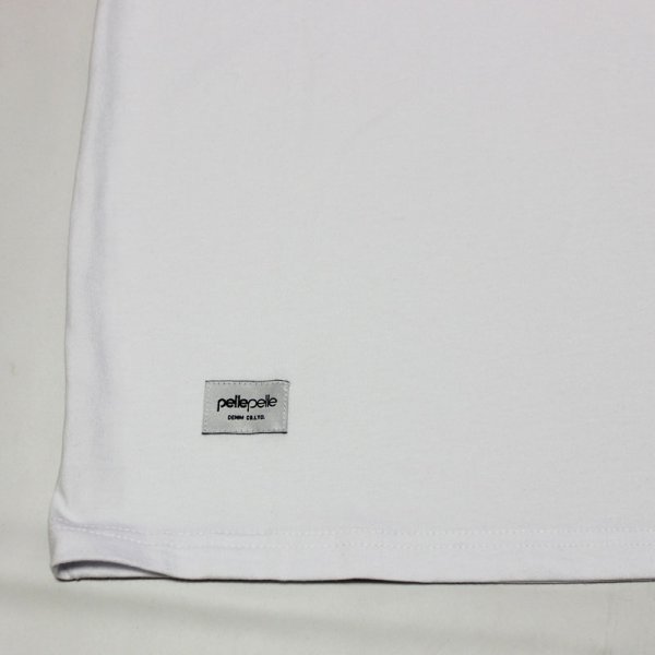 画像4: PELLE PELLE（ペレペレ)STADIUM BACK Tシャツ (ホワイト-ブラック-レッド) PP3068