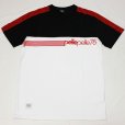 画像1: PELLE PELLE（ペレペレ)STADIUM BACK Tシャツ (ホワイト-ブラック-レッド) PP3068 (1)