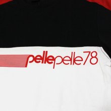 他のアングル写真2: PELLE PELLE（ペレペレ)STADIUM BACK Tシャツ (ホワイト-ブラック-レッド) PP3068