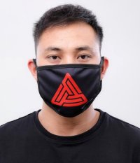 BLACK PYRAMID（ブラックピラミッド）Maze Logo Face Mask (Y7162566) (フェイスマスク)