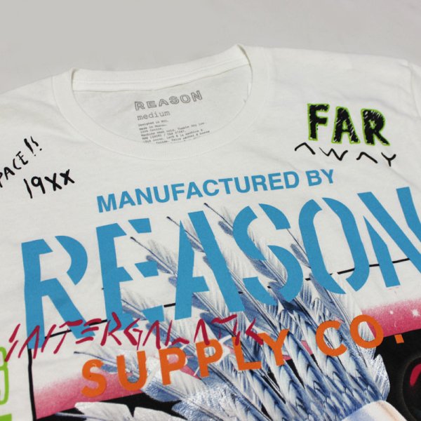 画像3: REASON(リーズン）CHEAF  L/S Tシャツ(WHITE）