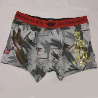 CHRISTIAN AUDIGIER(クリスチャンオードジェー）TRUE LOVEボクサーパンツ(グレー）7BOX20INS