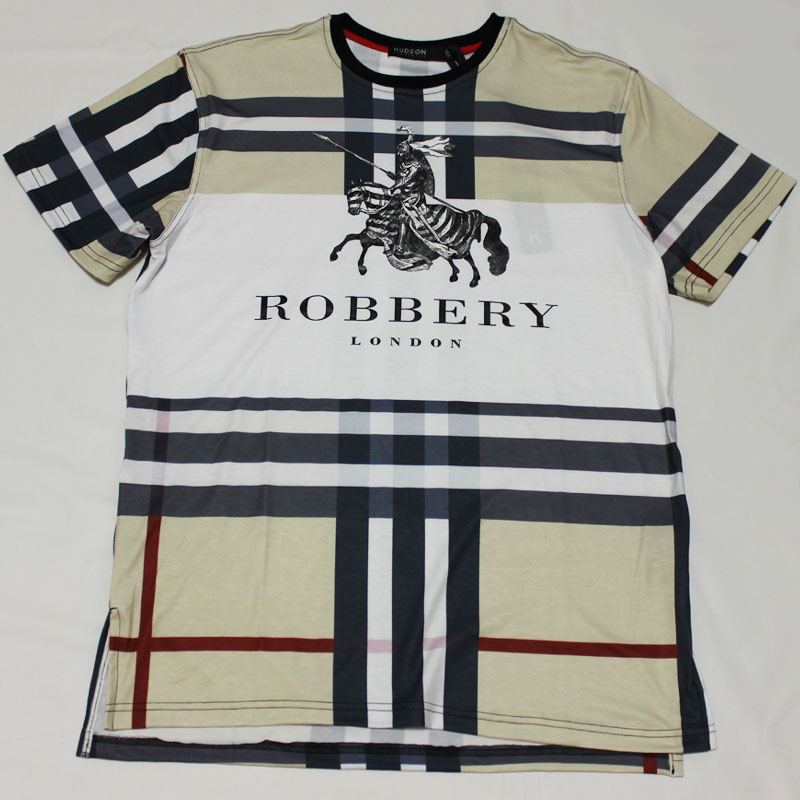 HUDSON OUTERWEAR(ハドソン・アウターウェア）ROBBERY Tシャツ（ベージュ）