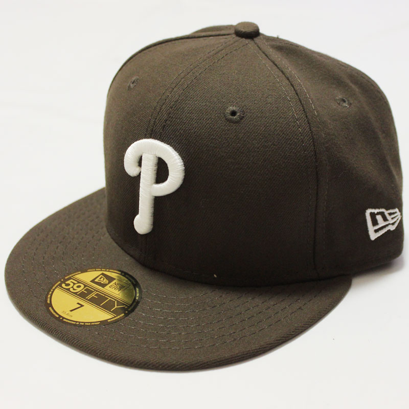 NEWERA （ニューエラ）59FIFTY MLB Philadelphia Phillies/フィラデルフィア フィリーズ （ブラウン-ホワイト)