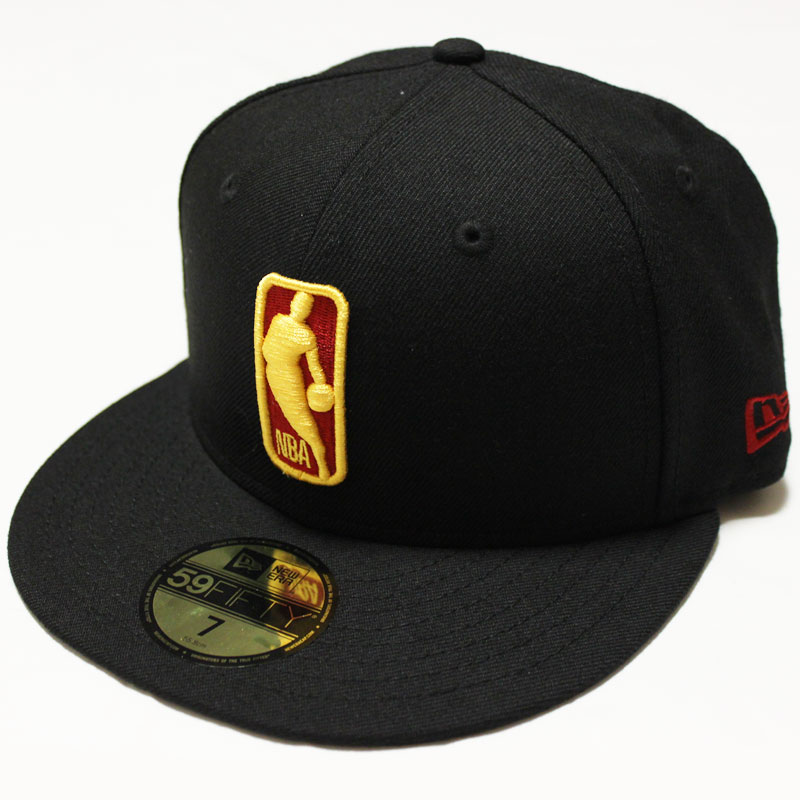 NEWERA （ニューエラ）59FIFTY NBA ロゴマン CAVS(クリーブランド・キャブス(ブラックXチームカラー)11521913