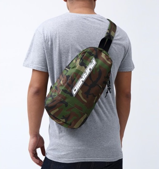 BLACK PYRAMID（ブラックピラミッド）Tear Drop Cross Body Bag (Y7161915) CAMO