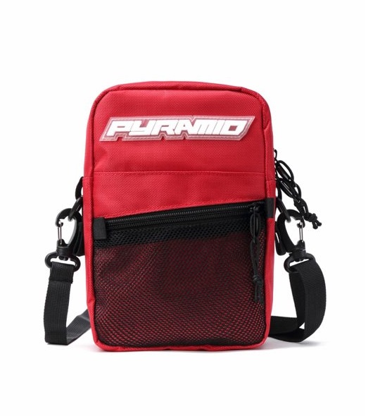 BLACK PYRAMID（ブラックピラミッド）Small Tech Shoulder Bag (Y7161913) RED