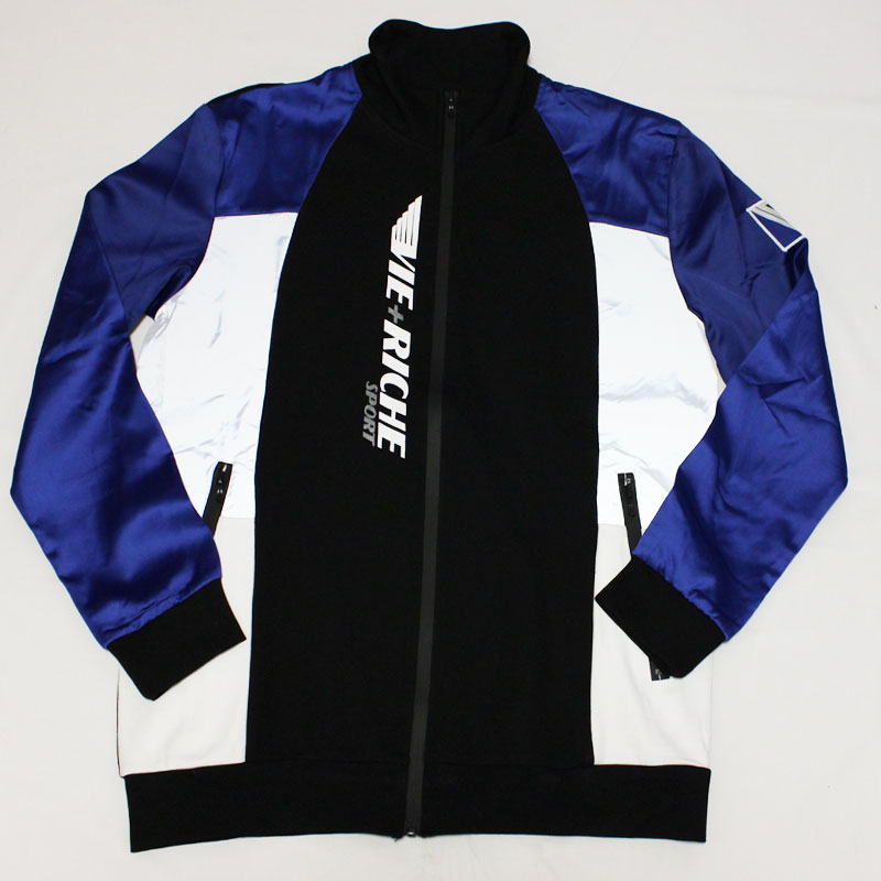 VIE RICHE 3M PANEL TRACK JACKET (33374-BLK)