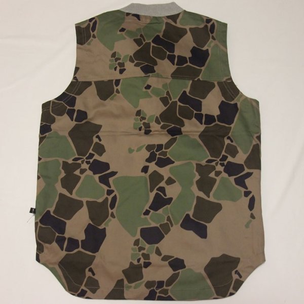 画像5: PLAY CLOTHS(プレイクローズ）カモフラジップベスト (5)