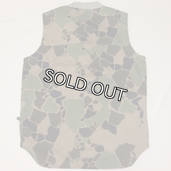 画像5: PLAY CLOTHS(プレイクローズ）カモフラジップベスト (5)