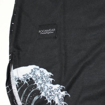 画像2: ROCAWEAR EUROLINE（ロカウェアユーロライン）TOKYO ROCATシャツ（ブラック）