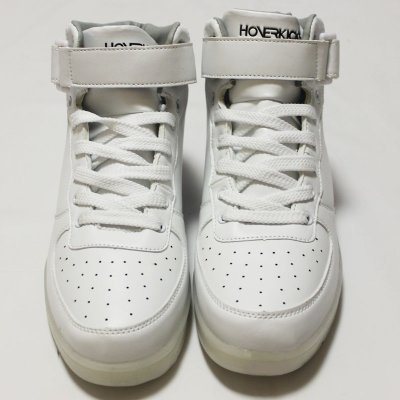 画像2: 【LEDライトアップシューズ】HOVERKICKS(ホヴァーキックス）スニーカー（White)