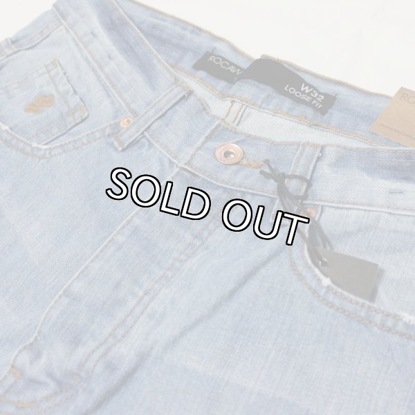 画像3: ROCAWEAR（ロカウェア）Rダメージジーンズ(Light） R00J9914 (3)