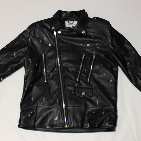 画像5: REASON（リーズン）PUレザーWORLD TOURジャケット(BLACK） (5)