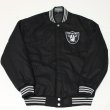 画像1: NFL JH DESIGN リバーシブルOAKLAND RAIDERS (オークランド/レイダース）バーシティージャケット (1)