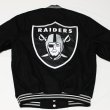 画像5: NFL JH DESIGN リバーシブルOAKLAND RAIDERS (オークランド/レイダース）バーシティージャケット (5)