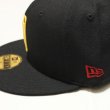 画像3: NEWERA （ニューエラ）59FIFTY NBA ロゴマン CAVS(クリーブランド・キャブス(ブラックXチームカラー)11521913 (3)