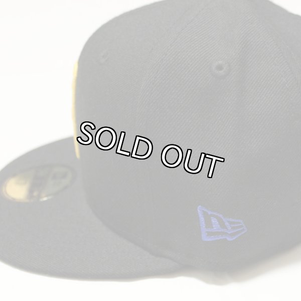 画像3: NEWERA （ニューエラ）59FIFTY NBA ロゴマン GOLDENSTATE WARRIORS(ゴールデンステート・ウォリアーズ(ブラックXチームカラー)11521913 (3)