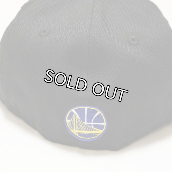 画像4: NEWERA （ニューエラ）59FIFTY NBA ロゴマン GOLDENSTATE WARRIORS(ゴールデンステート・ウォリアーズ(ブラックXチームカラー)11521913 (4)