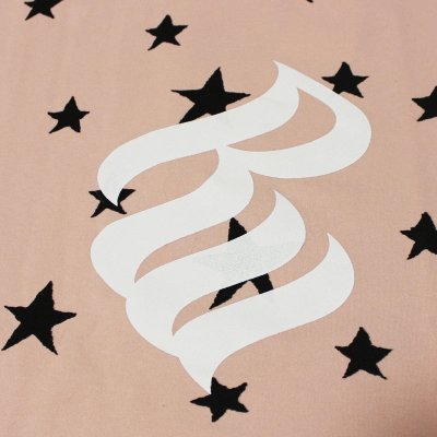 画像2: ROCAWEAR（ロカウェア）STAR & LOGO Tシャツ(ピンク)