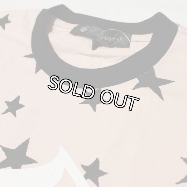 画像2: ROCAWEAR（ロカウェア）STAR & LOGO Tシャツ(ピンク) (2)