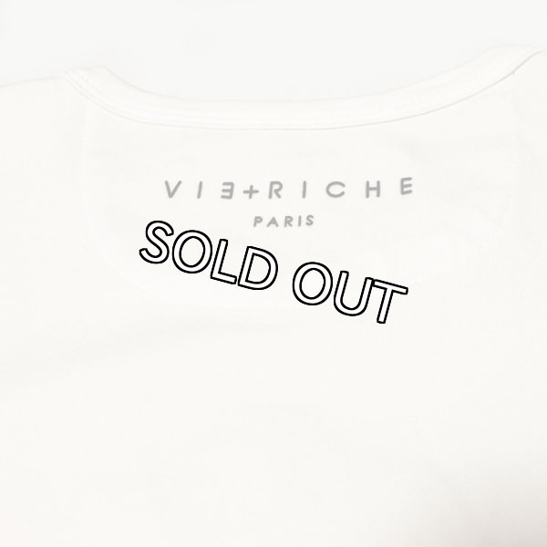 画像6: VIE RICHE（ヴィリッシュ）CHEST CREST Tシャツ（OFFWHITE) (6)