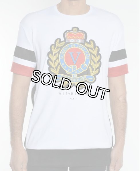 画像7: VIE RICHE（ヴィリッシュ）CHEST CREST Tシャツ（OFFWHITE) (7)